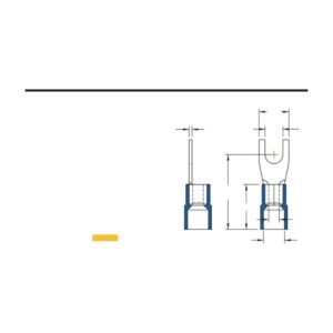 MR-DSNIB Series — DIN 46234 / 46237 Spade Terminals (PC-insulated (moulded), brazed seam)