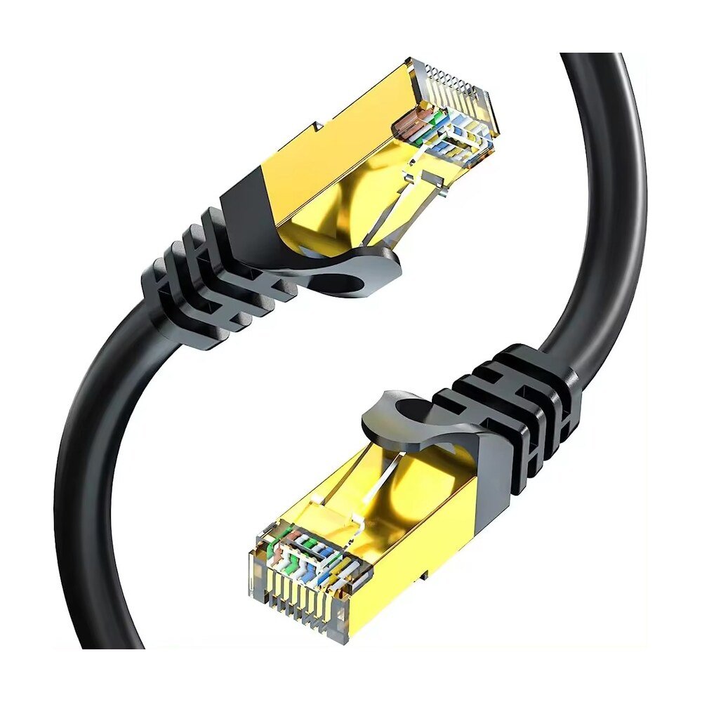 Cat7 S/STP Outdoor Waterproof RJ45 Ethernet Cable, 10Gbps 600MHz - MR-ETH-03