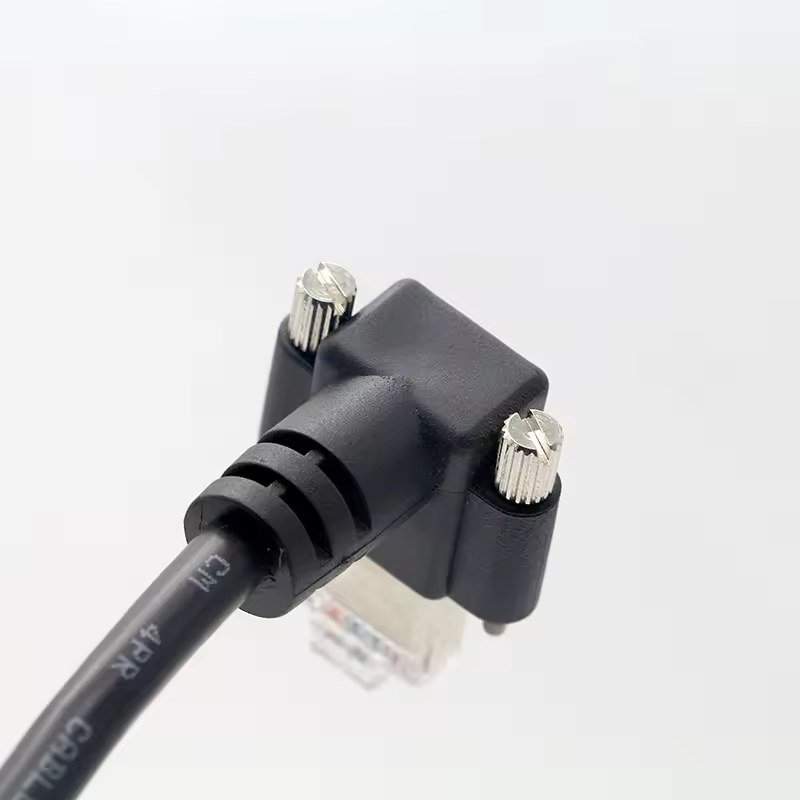 90 Degree Right-Angle RJ45 Cat6 8P8C Network Cable - MR-ETH-04