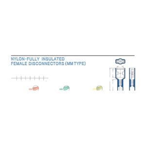 Fully-Insulated Male Disconnectors — dimensioned outline drawing