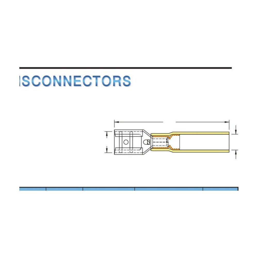 MR-FDHD Series — Female Disconnectors (Heat-shrinkable, waterproof, double crimp)