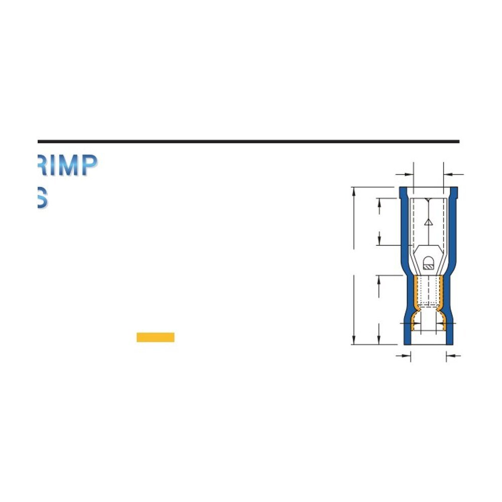 MR-FRD Series — Receptacle Disconnectors (Vinyl-insulated, double crimp with easy-entry copper sleeve)
