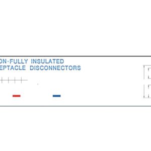 Fully-Insulated Receptacle Disconnectors — dimensioned outline drawing