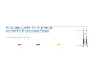 Electrical Terminals — dimensioned outline drawing