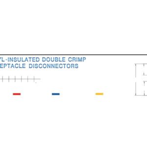 Electrical Terminals — dimensioned outline drawing