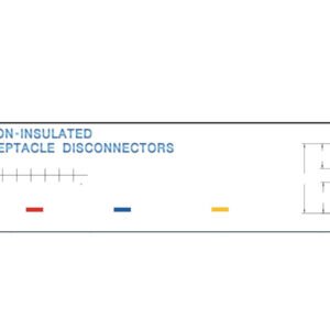Electrical Terminals — dimensioned outline drawing