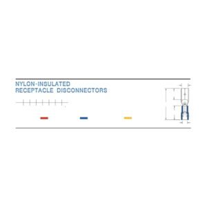 Electrical Terminals — dimensioned outline drawing