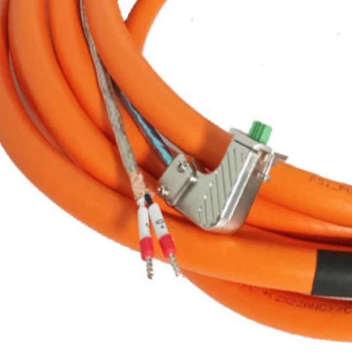 Servo Motor Power Cable, Shielded, for 2090-CSBM1DE-14AA Series - MR-IC-01