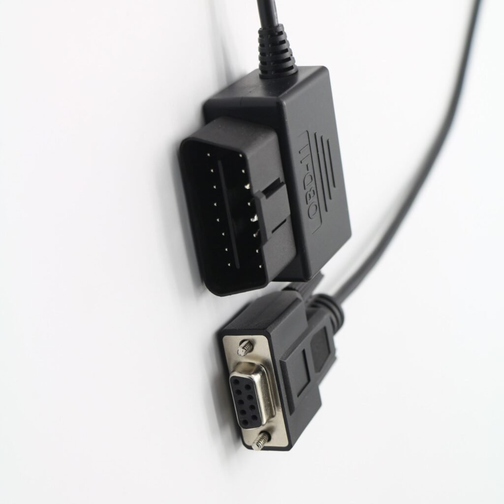 DB9 Male to OBD-II 16-Pin Male Diagnostic Cable - MR-IC-02