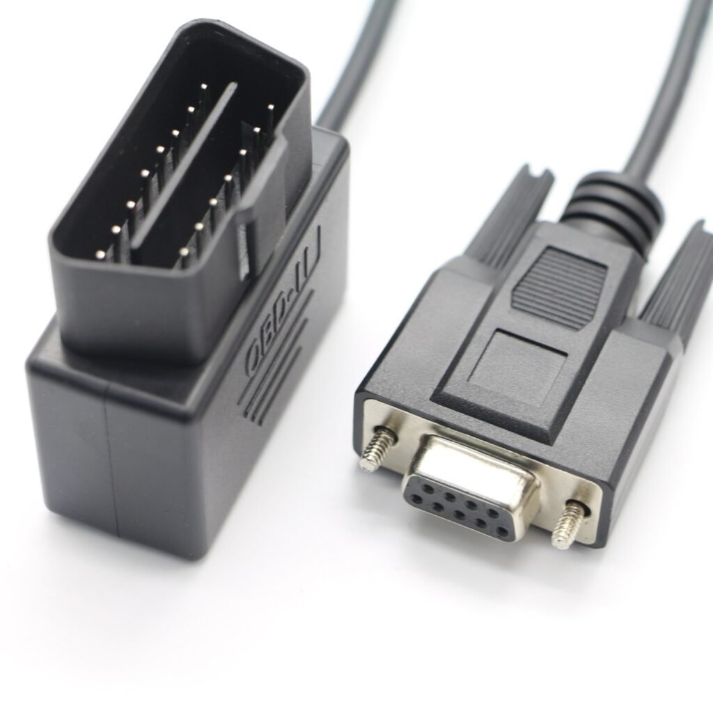 DB9 Male to OBD-II 16-Pin Male Diagnostic Cable - MR-IC-02