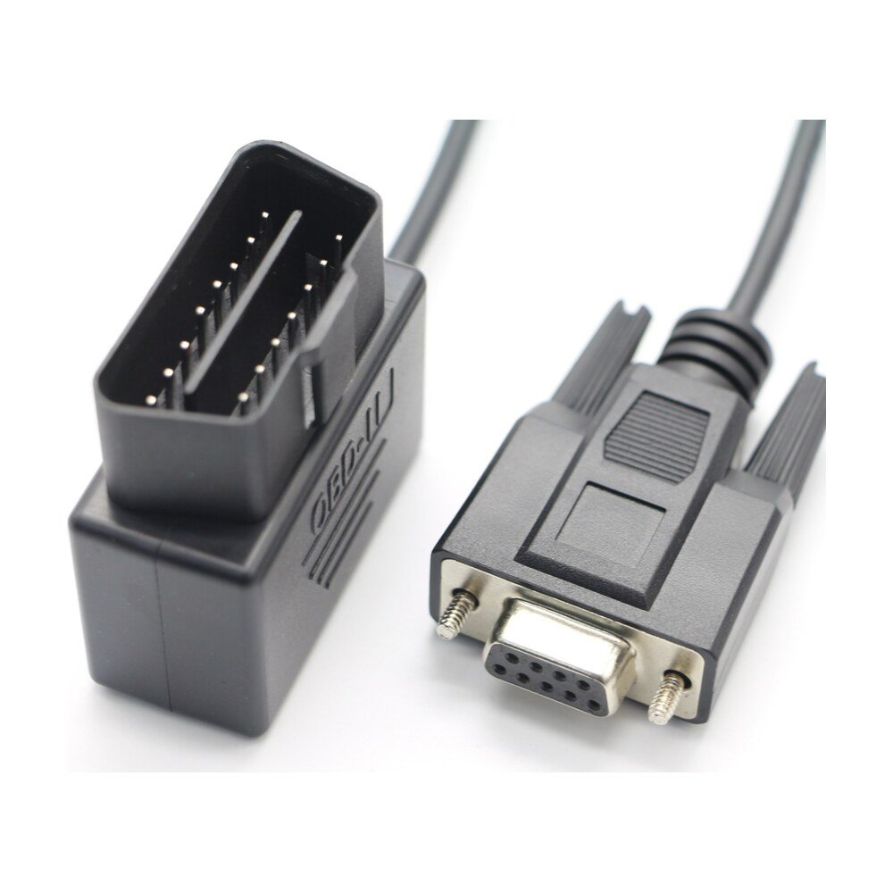 DB9 Male to OBD-II 16-Pin Male Diagnostic Cable - MR-IC-02