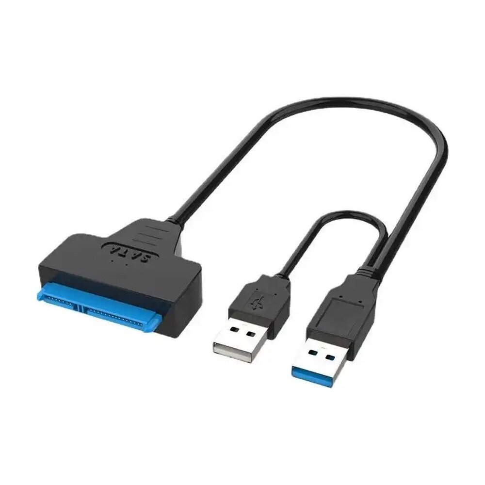 SATA III to USB 3.0 Adapter Cable with Dual USB Power - MR-IC-06