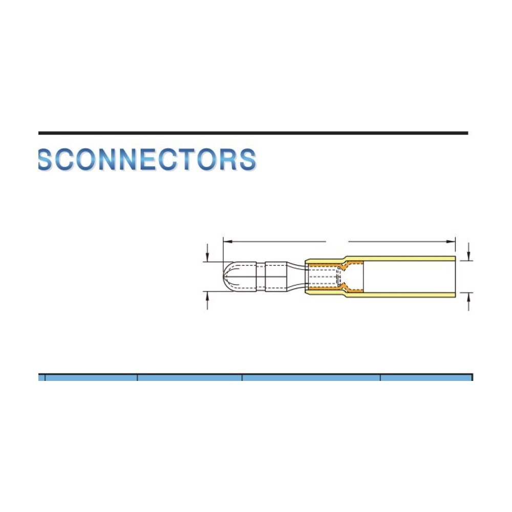 MR-MPHD Series — Bullet Disconnectors (Heat-shrinkable, waterproof, double crimp)