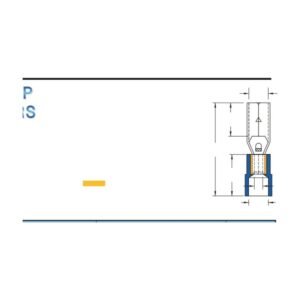 Bullet Disconnectors — dimensioned outline drawing