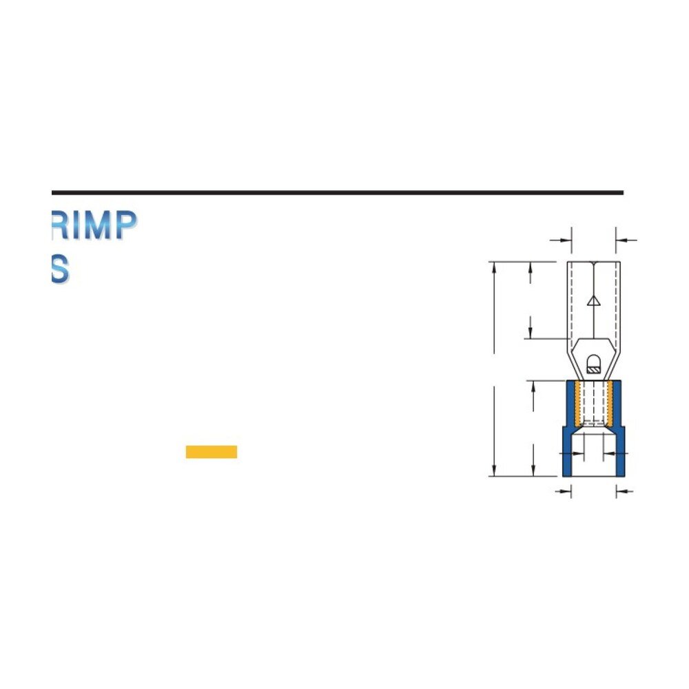 MR-MPNYDX Series — Bullet Disconnectors (Nylon-insulated, double crimp with short copper sleeve)