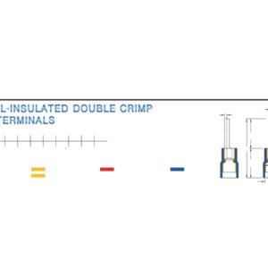 Pin Terminals — dimensioned outline drawing