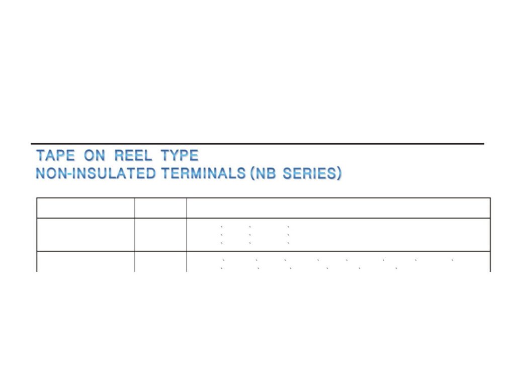 MR-PTN Series — Pin Terminals (Non-insulated, butted seam)