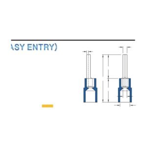 MR-PTVY Series — Pin Terminals (Vinyl-insulated (moulded easy entry))