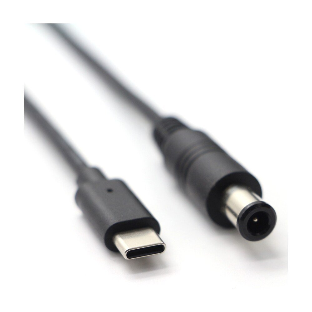 Step Up/Down Cable PD USB Type-C to DC 7.0x1.0mm 5.5x2.1mm 5V 9V 12V 15V 20V - MR-PWR-01