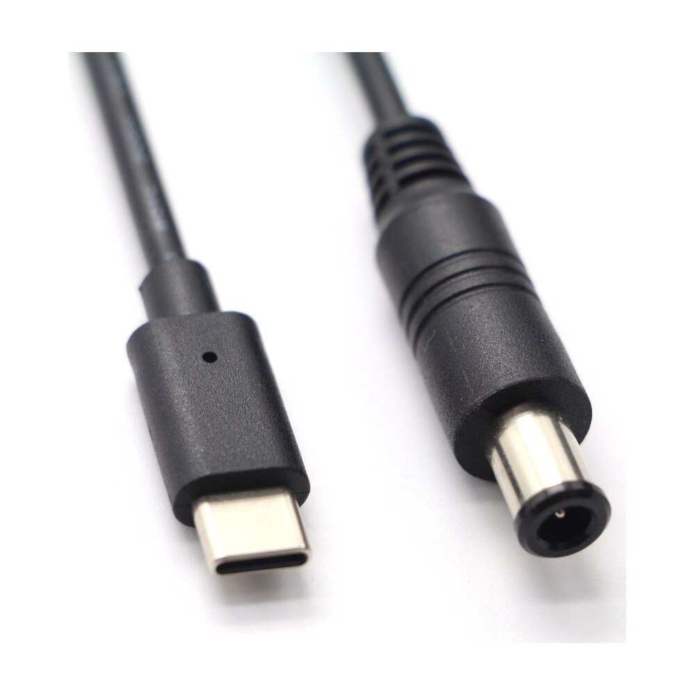 Step Up/Down Cable PD USB Type-C to DC 7.0x1.0mm 5.5x2.1mm 5V 9V 12V 15V 20V - MR-PWR-01