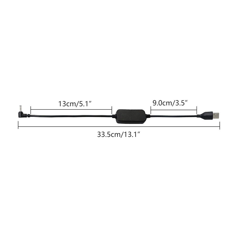 USB 5V to DC 12V Step-Up Voltage Converter Power Cable - MR-PWR-02