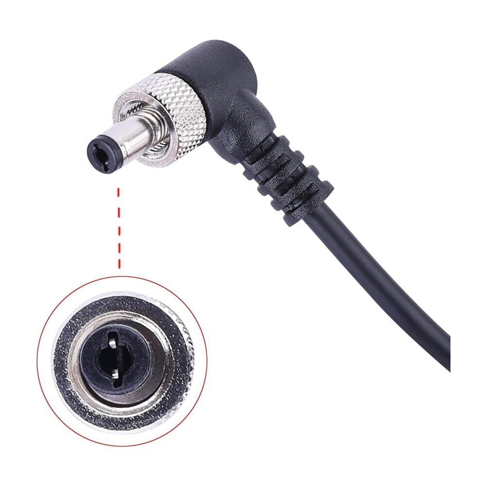 D-Tap to Locking DC 5.5 x 2.5mm Monitor Power Cable - MR-PWR-03