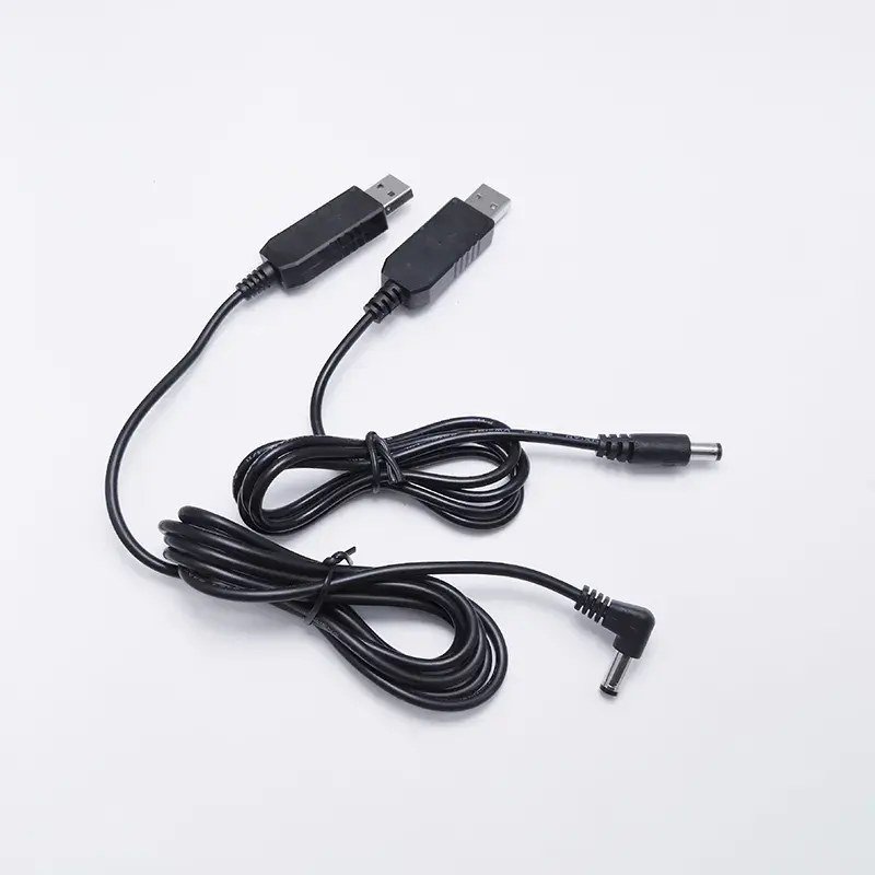 USB to DC Boost Cable, Adjustable 5V 9V 12V, for Router and Modem - MR-PWR-06