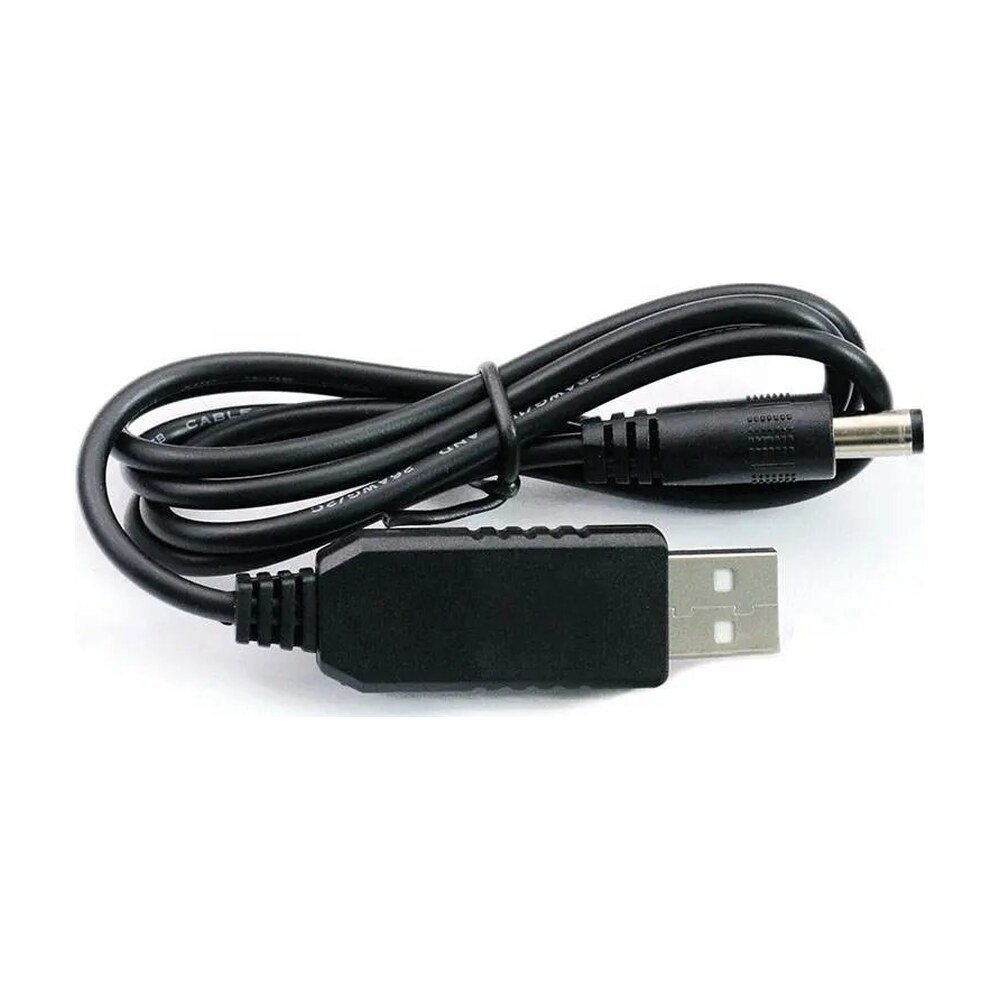 USB to DC Boost Cable, Adjustable 5V 9V 12V, for Router and Modem - MR-PWR-06
