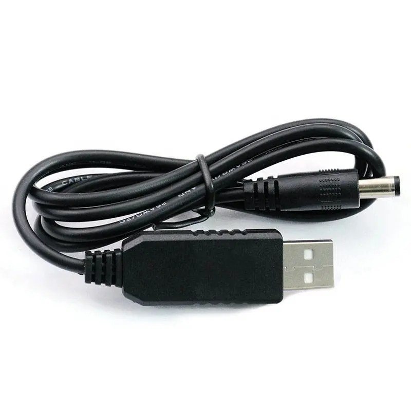 USB to DC Boost Cable, Adjustable 5V 9V 12V, for Router and Modem - MR-PWR-06