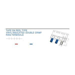 Ring Terminals — dimensioned outline drawing