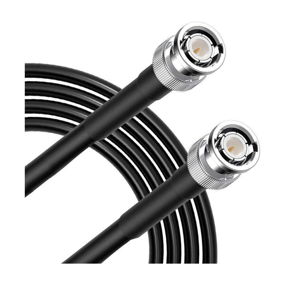 BNC Male to BNC Male RG58 50 Ohm Coaxial Cable Braid Shielded - MR-RF-03