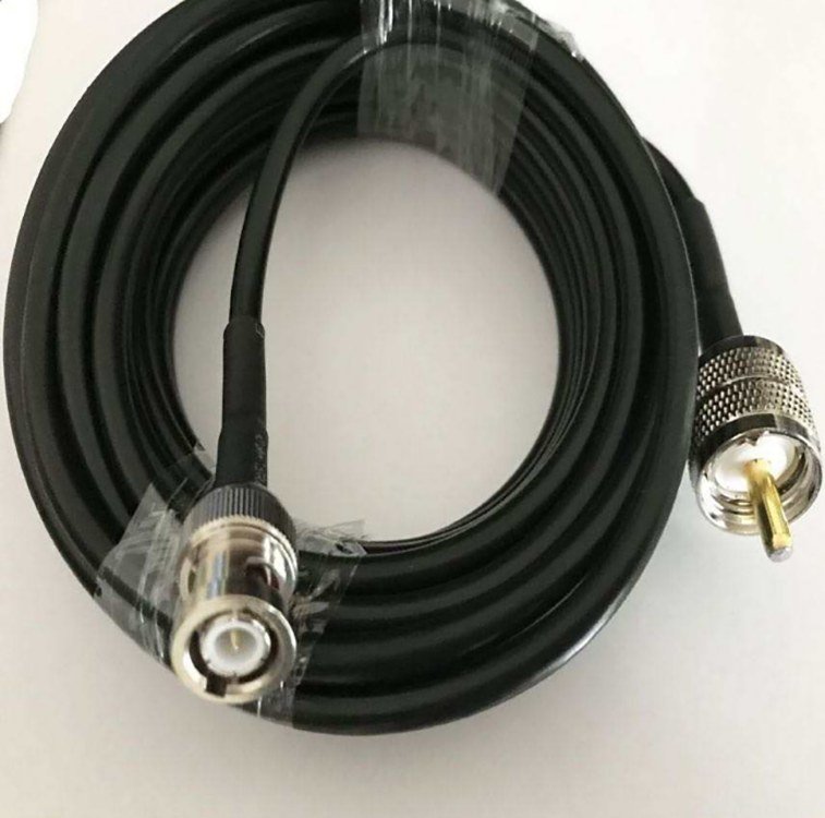 RG316 Low Loss 50 Ohm Coaxial Cable, UHF, N-Male and SMA-Male - MR-RF-04