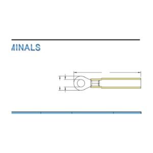 MR-RHB Series — Ring Terminals (Heat-shrinkable, waterproof, brazed seam)