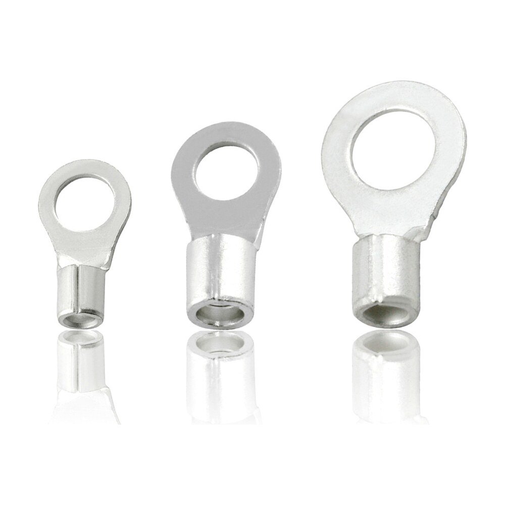 MR-RN Series — Ring Terminals (Non-insulated, butted seam)