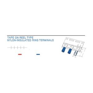 Ring Terminals — dimensioned outline drawing