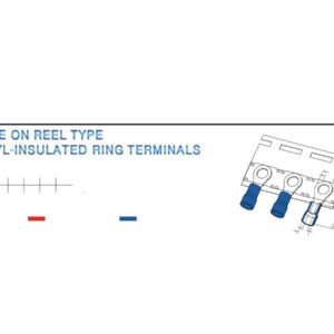 Ring Terminals — dimensioned outline drawing