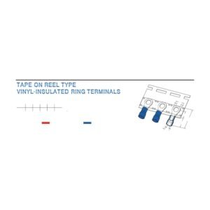 Ring Terminals — dimensioned outline drawing