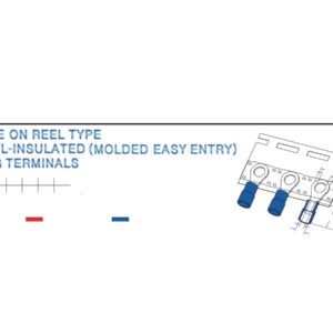 Ring Terminals — dimensioned outline drawing