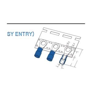 Ring Terminals — dimensioned outline drawing