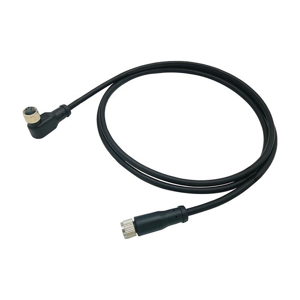 M8 4-Pin Right-Angle Female to Female Sensor Cordset IP68 - MR-SC-02