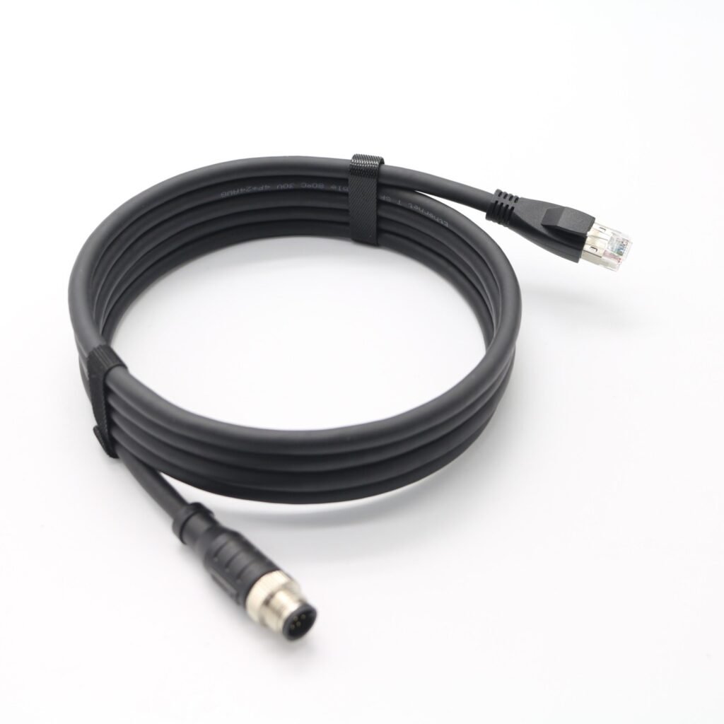 M12 A-Coded 12 Pin Male to Female High Flexible Cordset - MR-SC-03