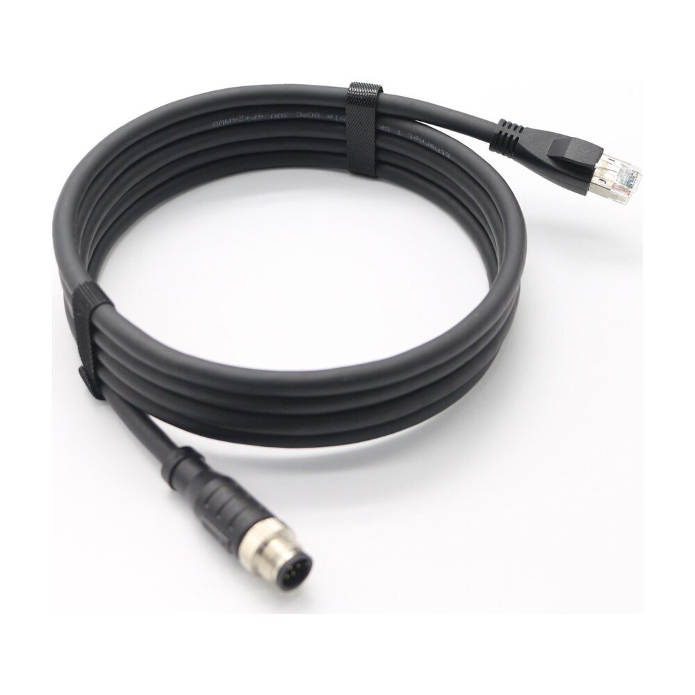 M12 A-Coded 12 Pin Male to Female High Flexible Cordset - MR-SC-03
