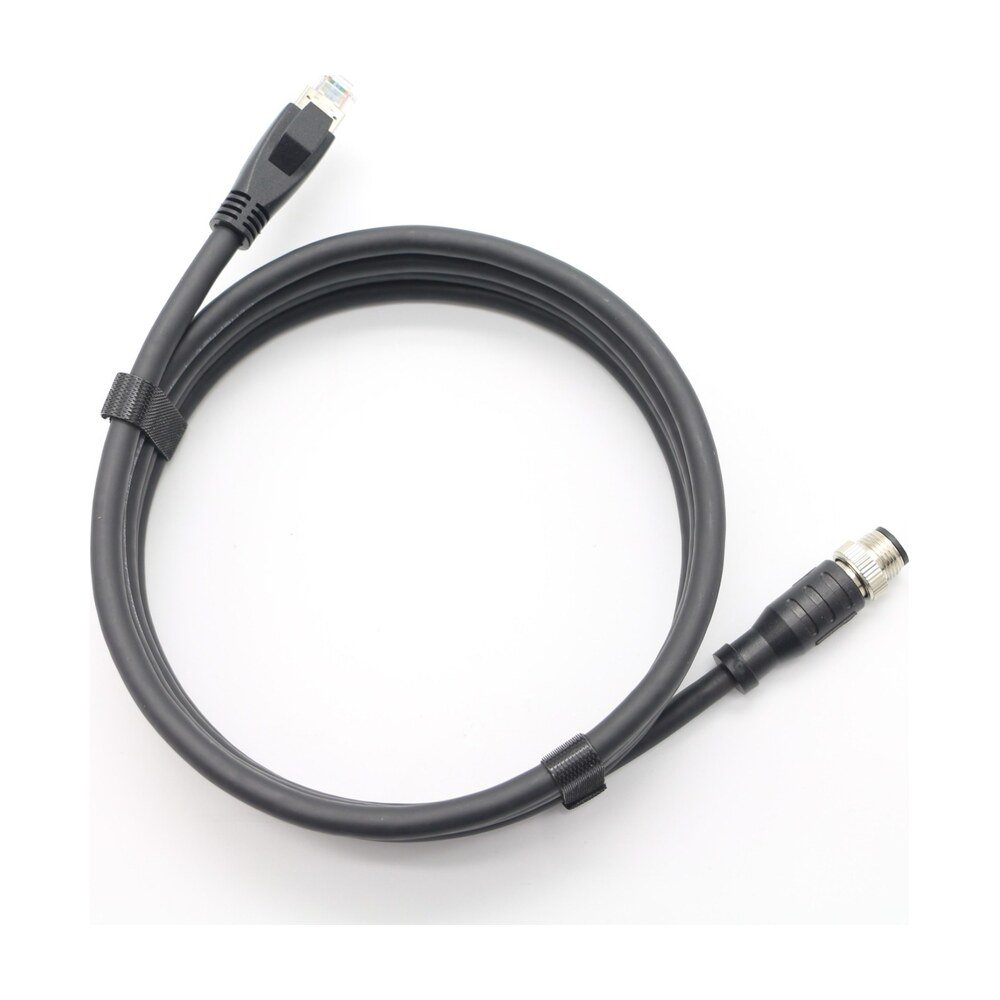 M12 A-Coded 12 Pin Male to Female High Flexible Cordset - MR-SC-03