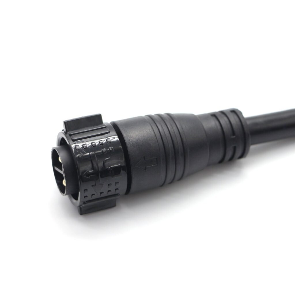 M25 Connector Cordset, IP67 Waterproof, High Temperature Resistant - MR-SC-06