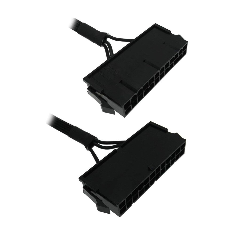 24 Pin ATX Black LED Copper Conductor PVC Insulation Power Station Use - MR-SW-04