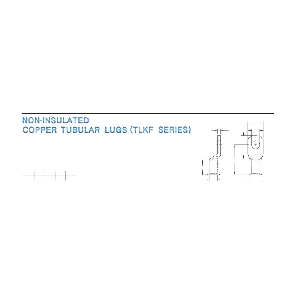 MR-TLKF Series — Copper Tubular Lugs