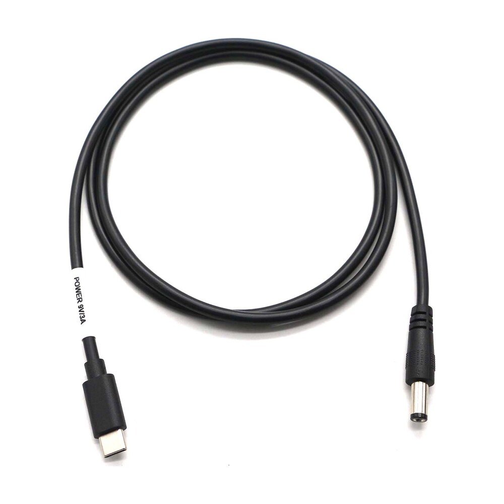 USB Type-C Male to DC 5.5 x 2.1mm PD Trigger Cable, 3A - MR-USB-04
