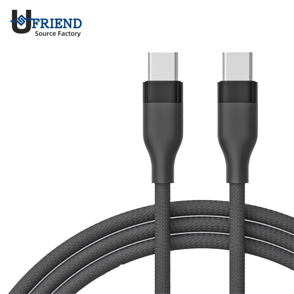 USB-C to USB-C 100W PD E-Marker Nylon Braided Cable - MR-USB-05