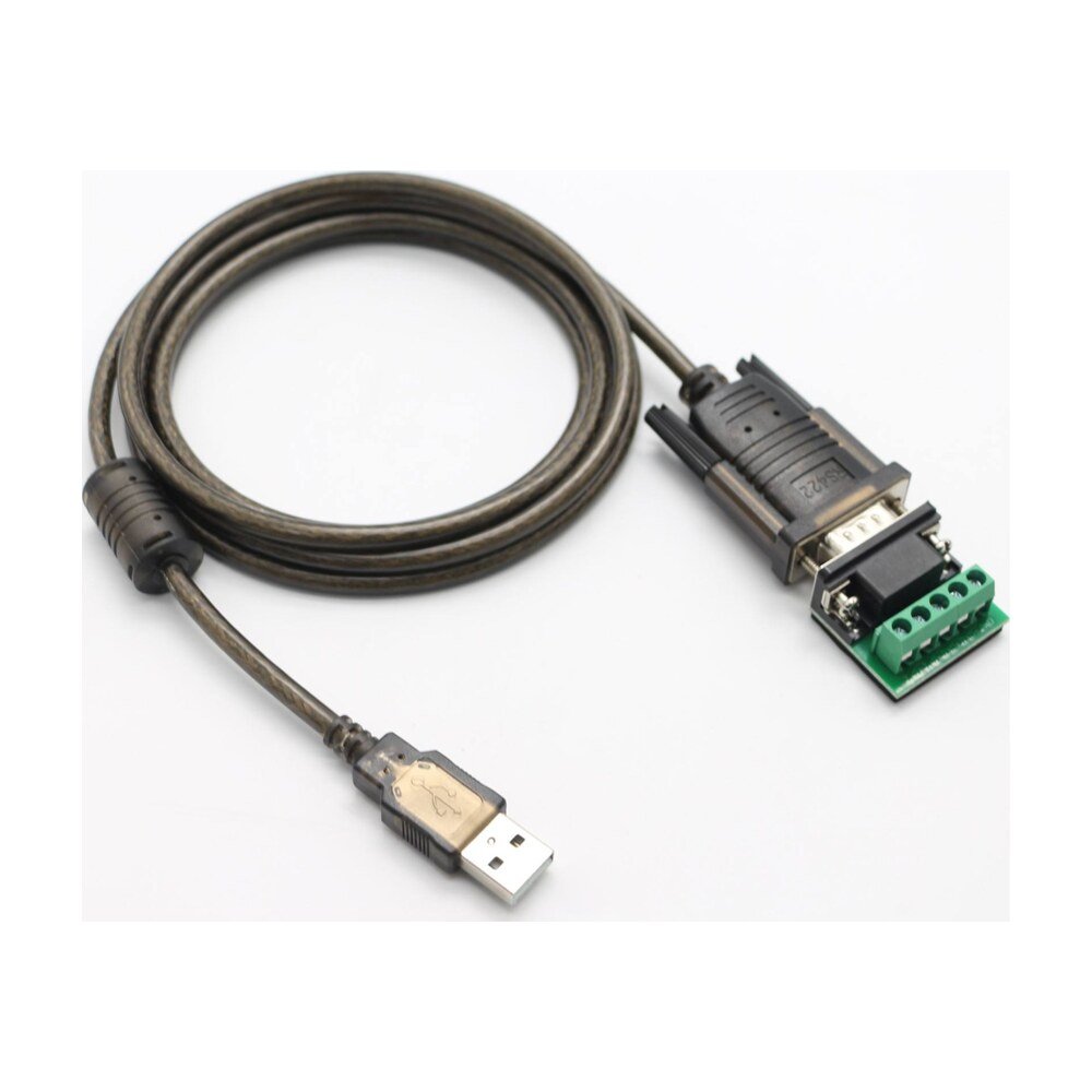 MR-USB-232-422-DB9 USB to RS232 and RS422 Serial Cable, DB9 Male or Female, Ferrite Ring