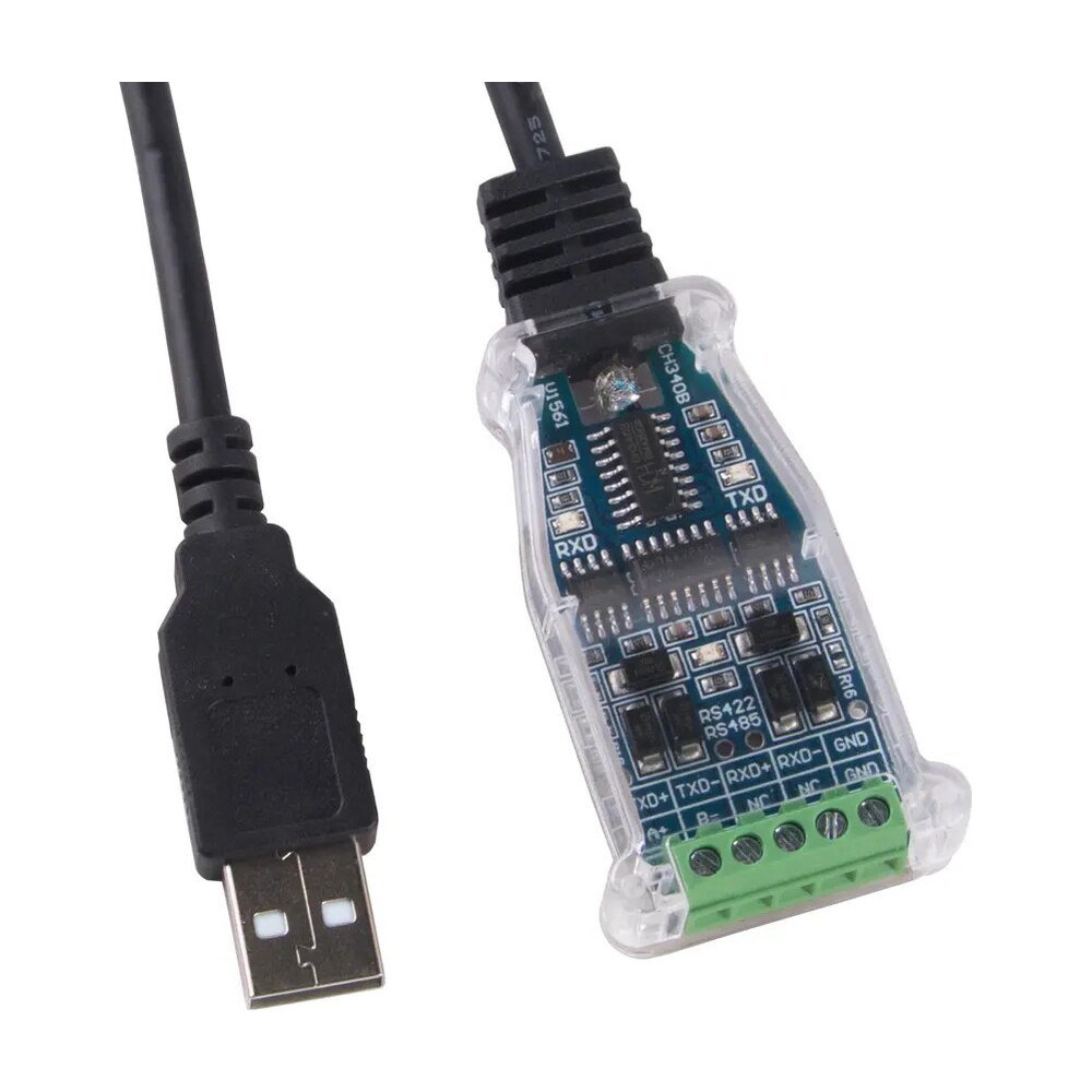 MR-USB-485-422-WE USB to RS485 and RS422 Serial Cable, Bare Lead, FTDI FT232RL